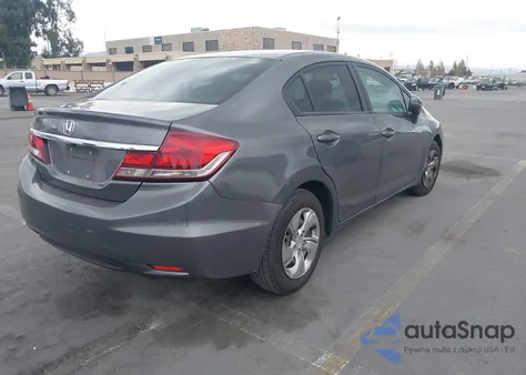 2014 Honda Civic Lx z USA, uszkodzony, nr VIN 19XFB2F50EE257919